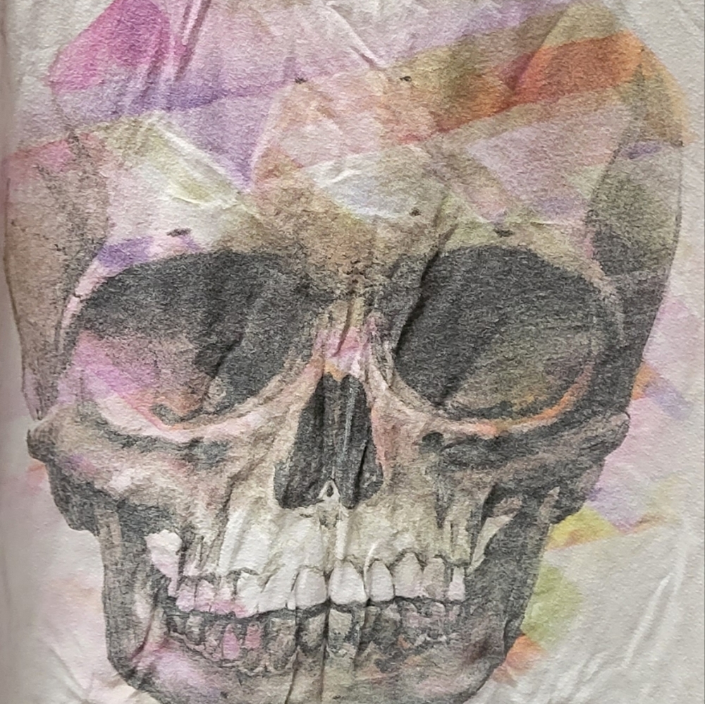 Vintage skull tank top